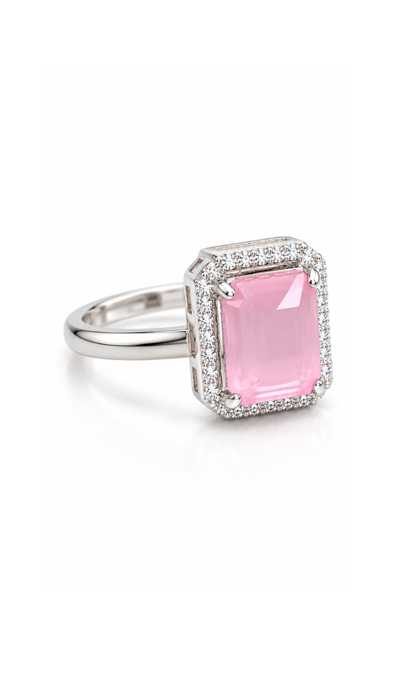 Blush Gemstone Ring