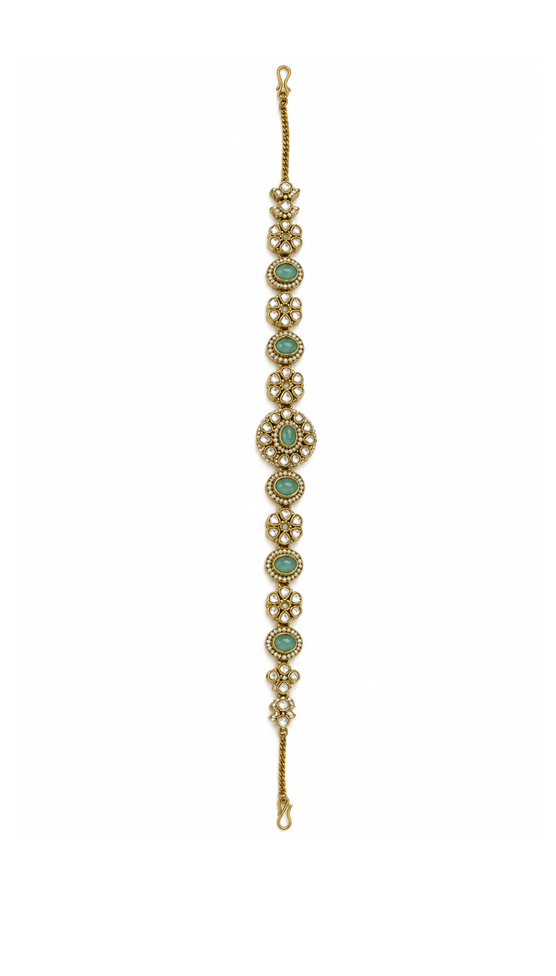 Meher Emerald Bridal Set
