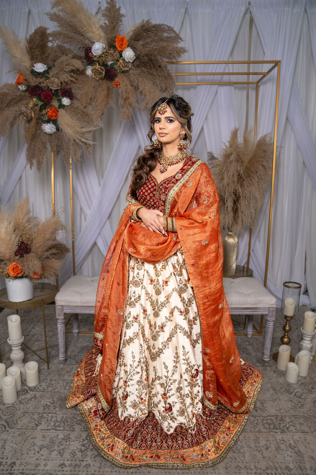 Multicolour Bridal Lehenga