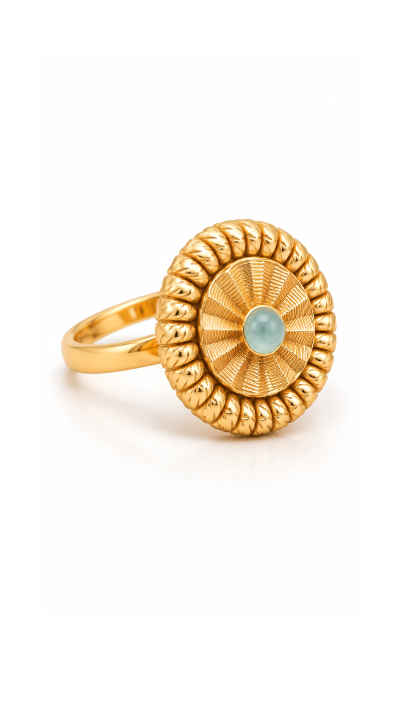 Gold Ornate Ring