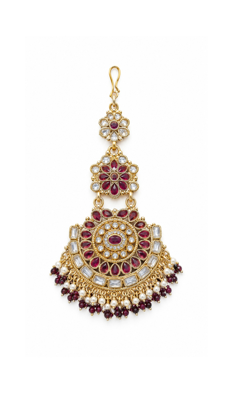 Ruby Petal Gold Passa