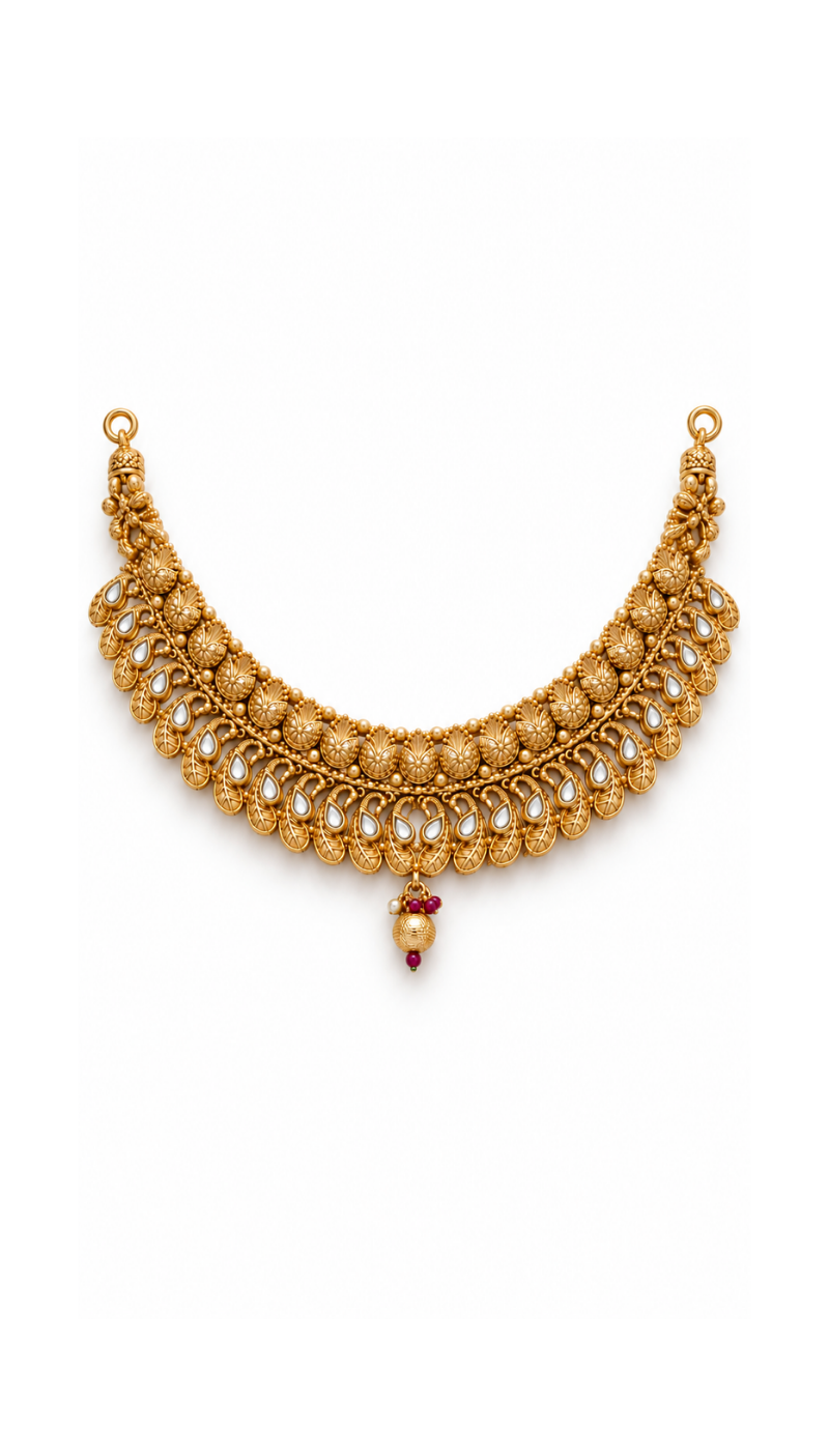 Golden Choker Set