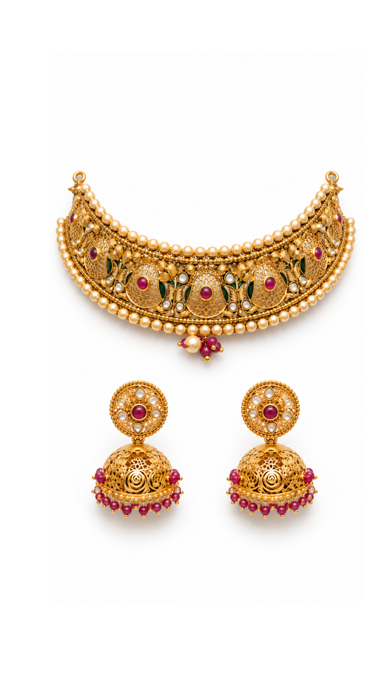 Crimson Gold Set