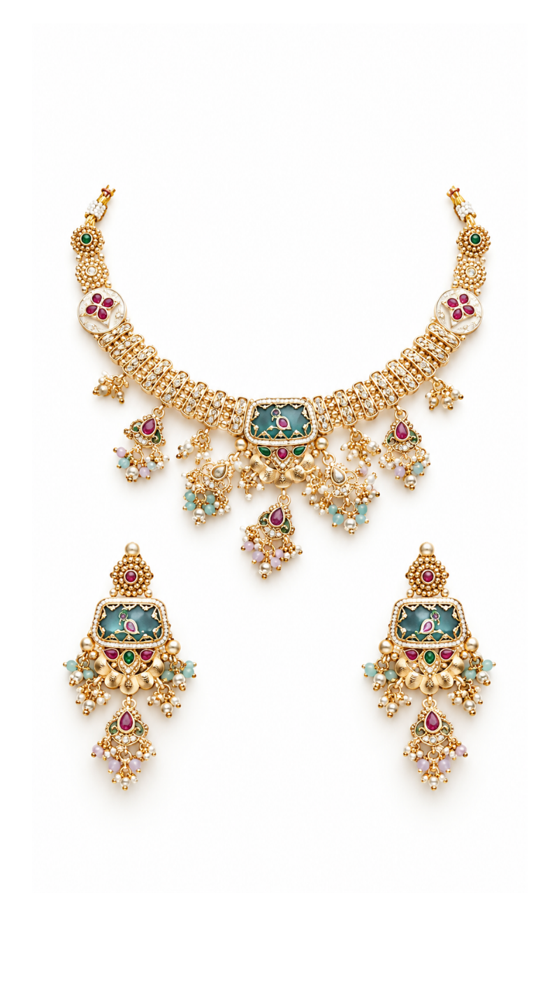 Jewel Cascade Set