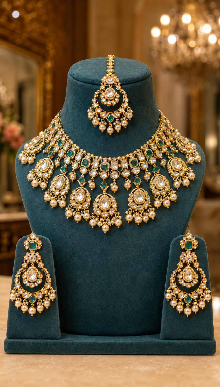 Emerald Empress Necklace Set