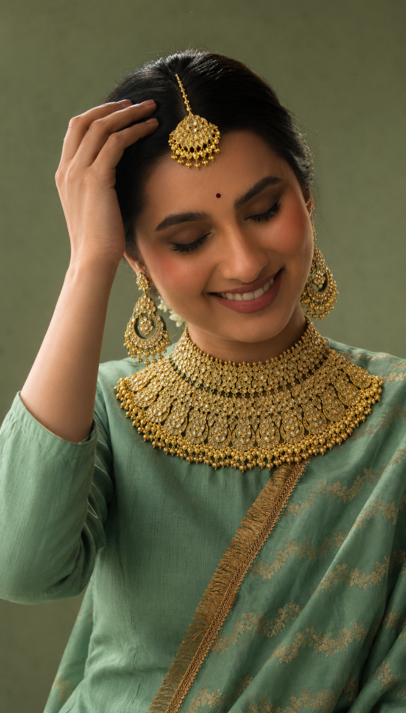 Kanak Vistara Bridal Choker Set