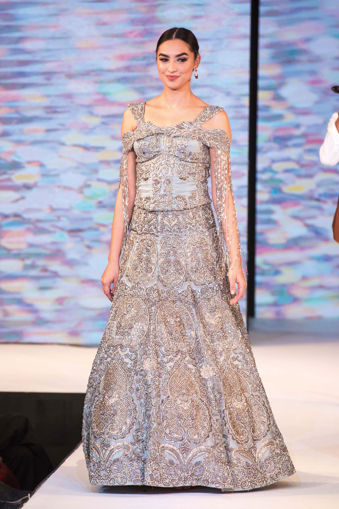 Grey Bridal Lehenga