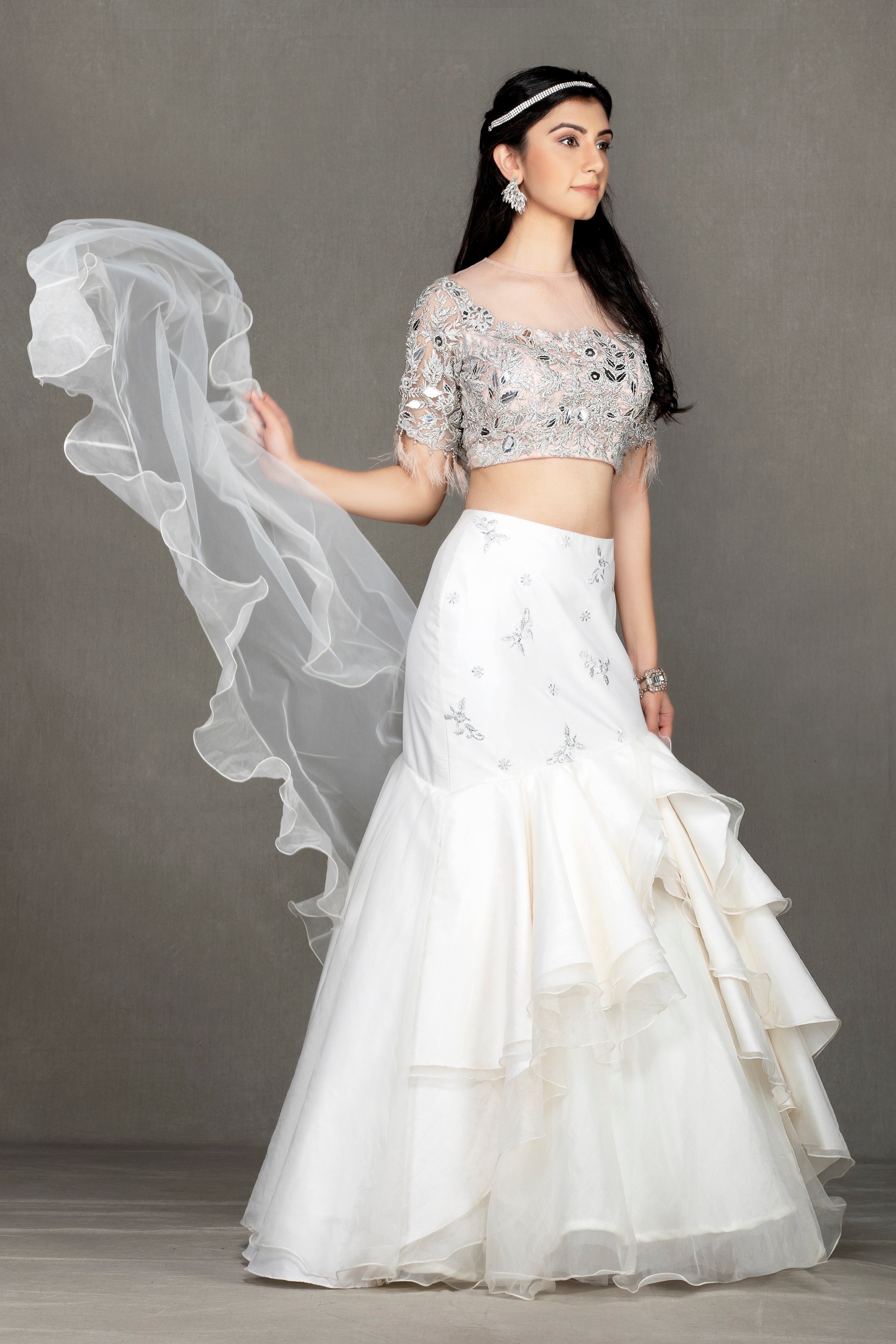 Fish Cut Lehenga