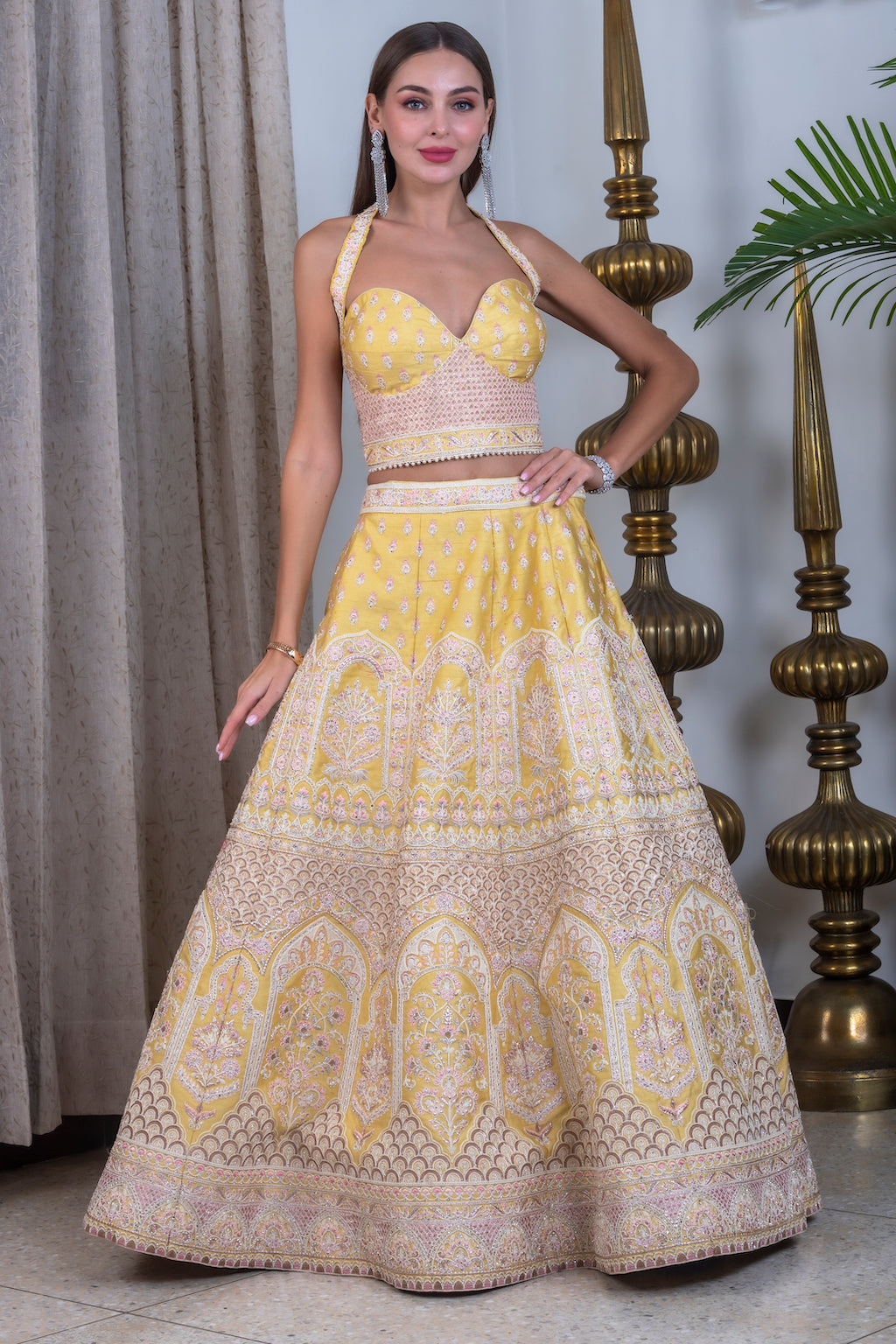 Yellow Lehenga