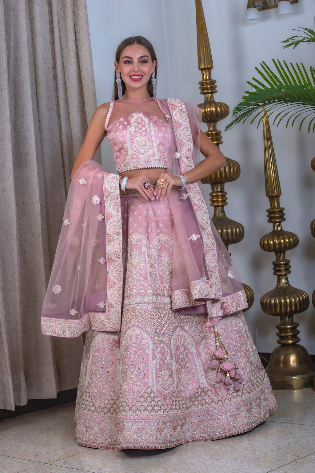 Pink Lehenga
