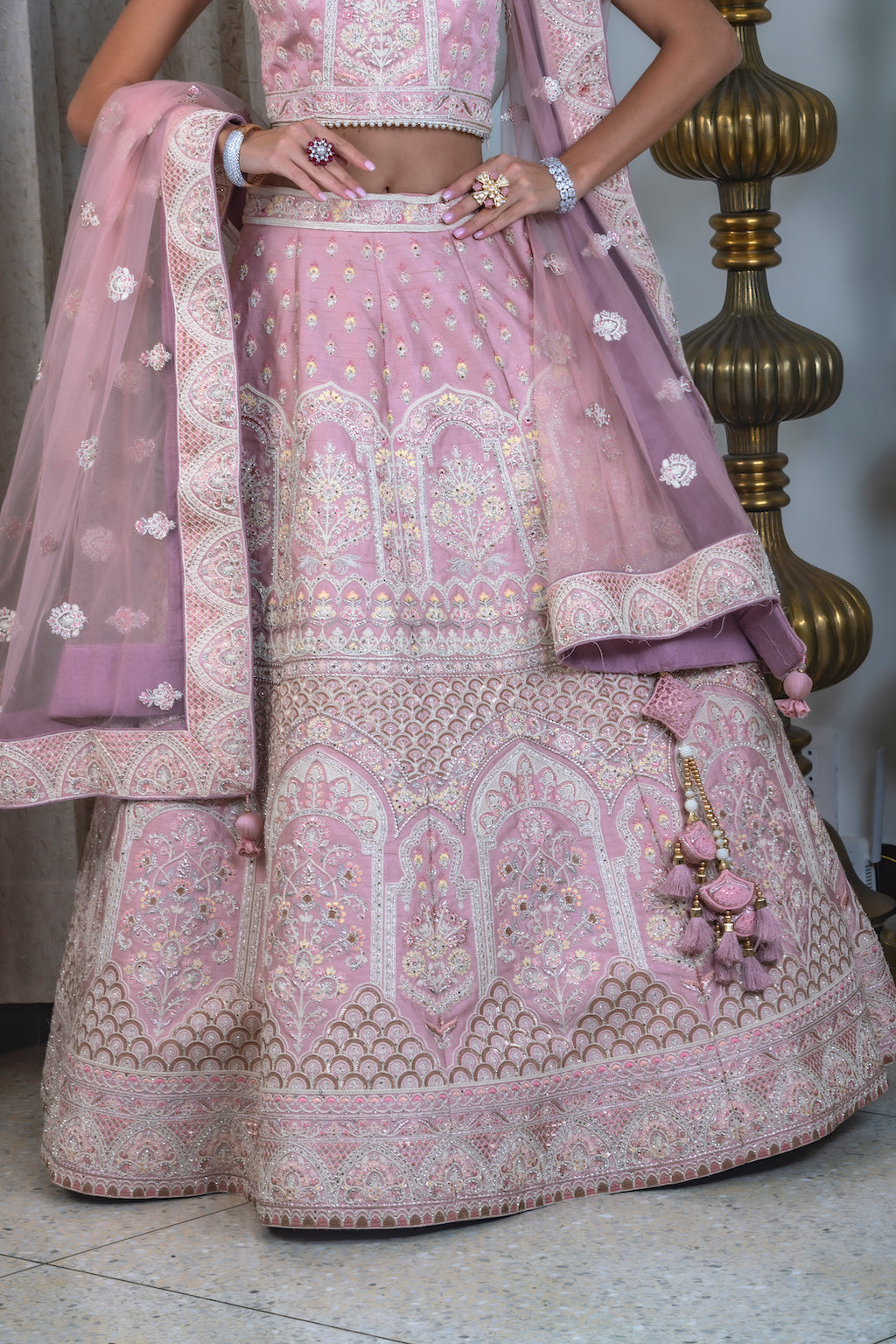 Pink Lehenga