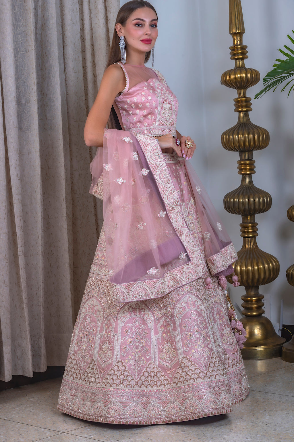 Pink Lehenga