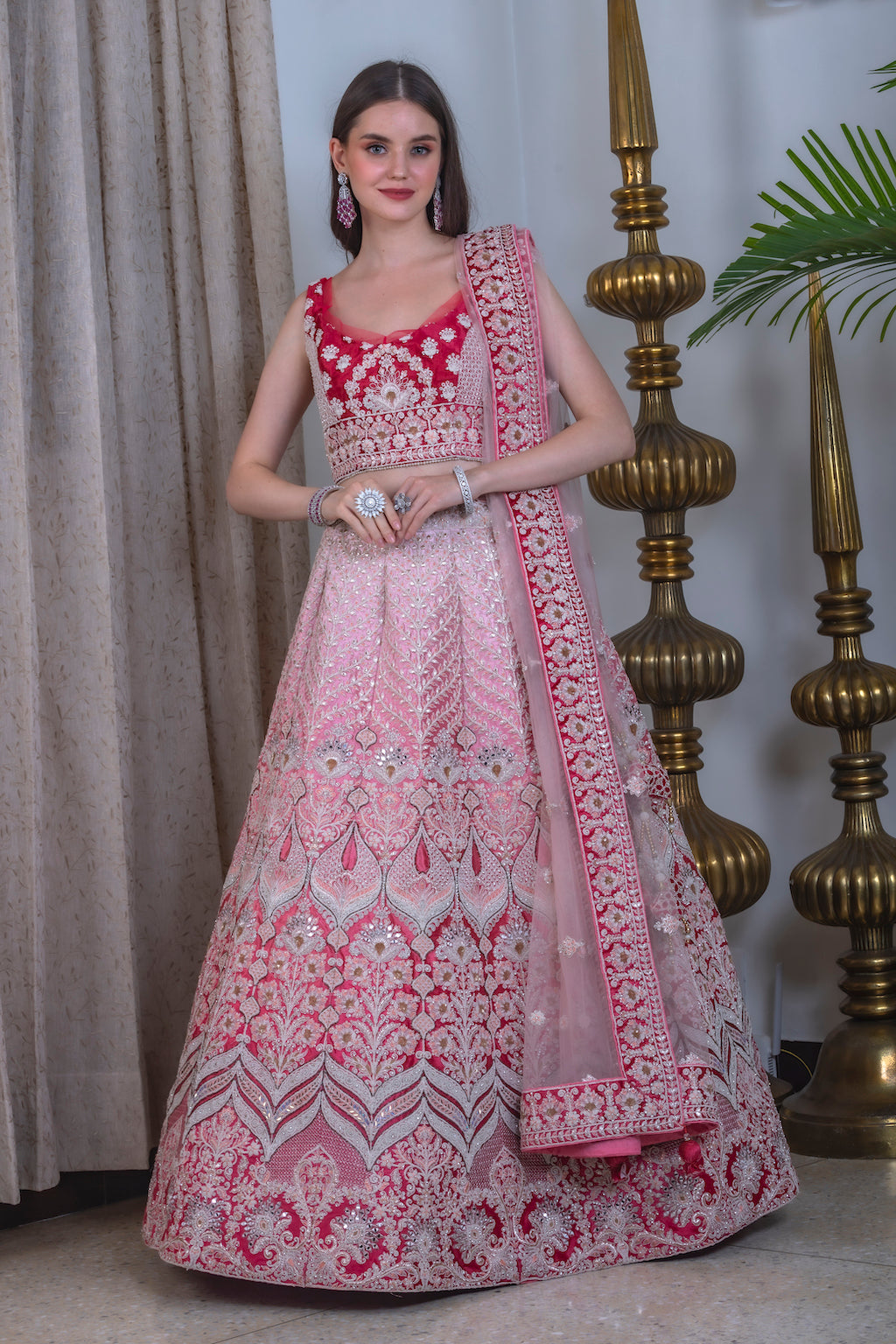 Ombre Lehenga