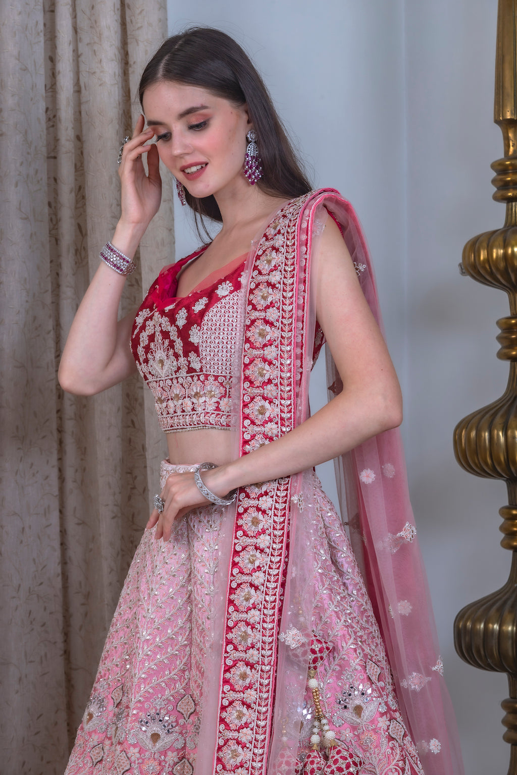 Ombre Lehenga
