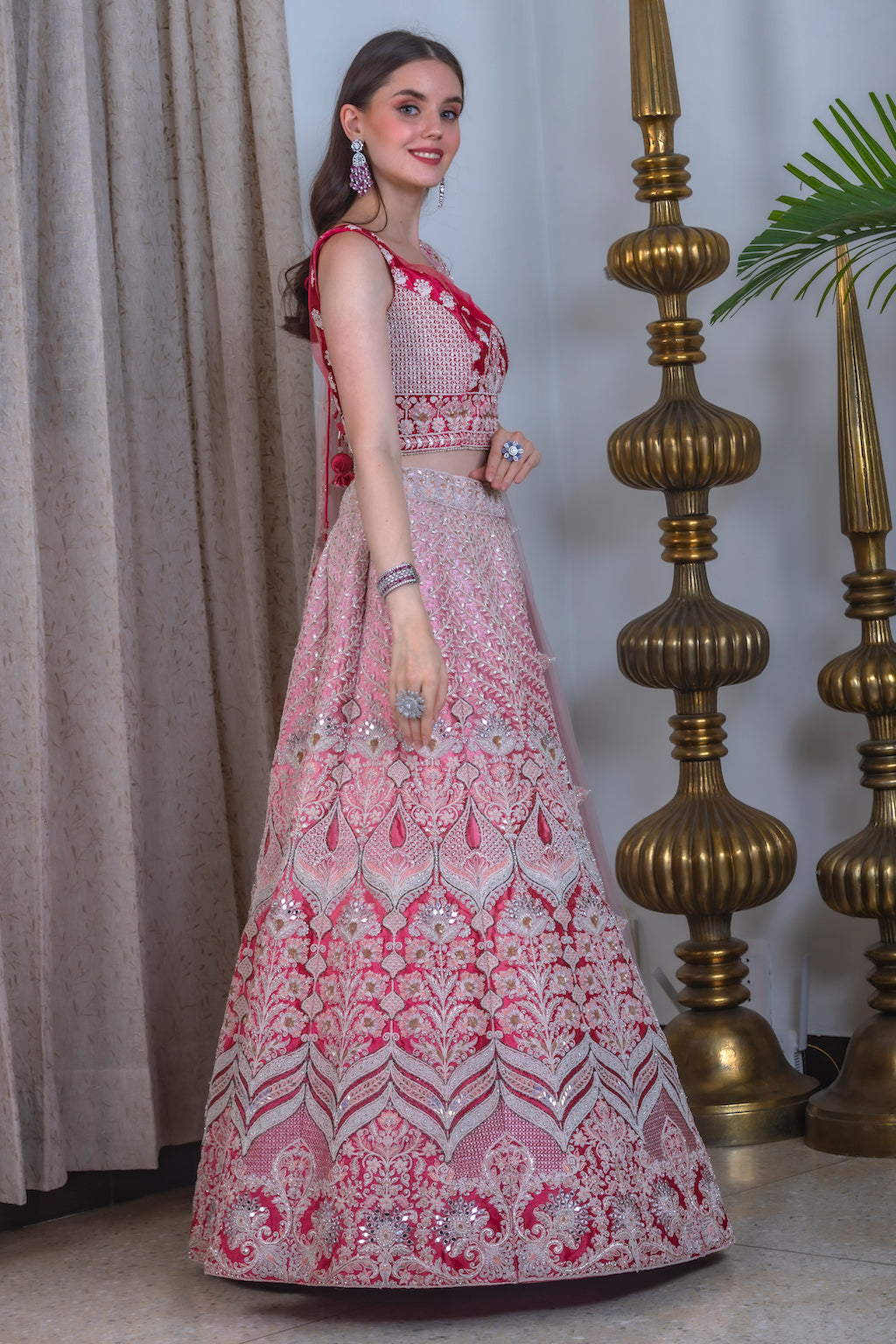 Ombre Lehenga