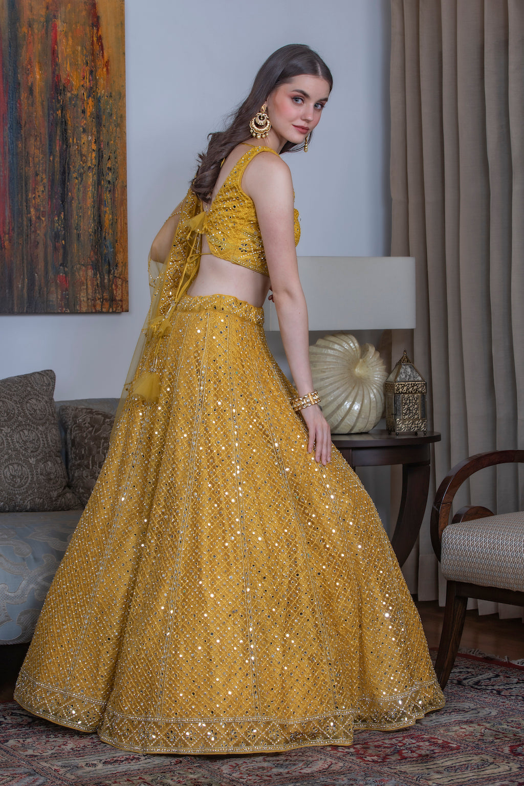Yellow Lehenga