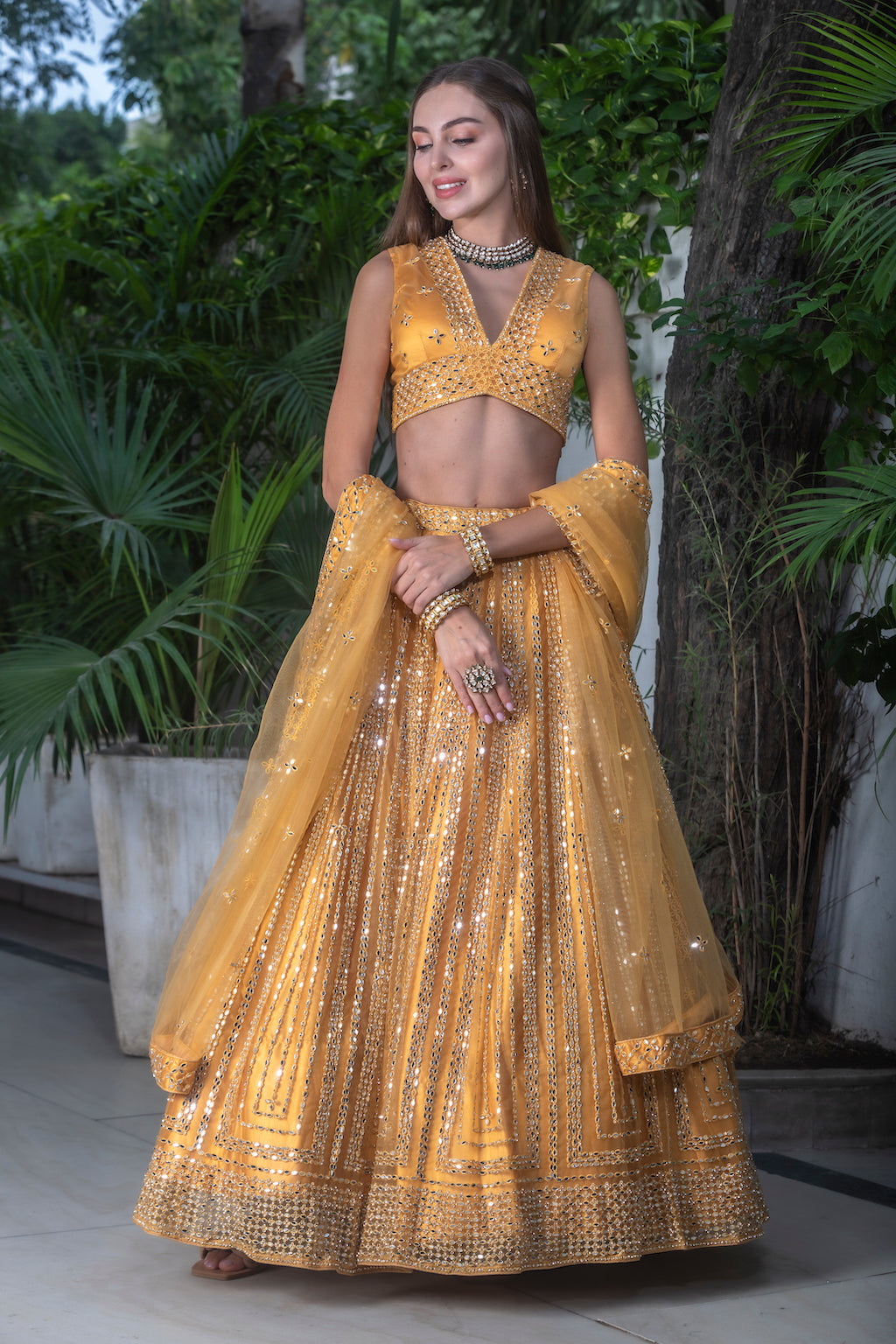 Yellow Lehenga