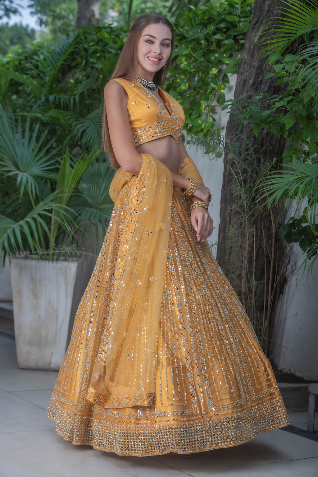 Yellow Lehenga