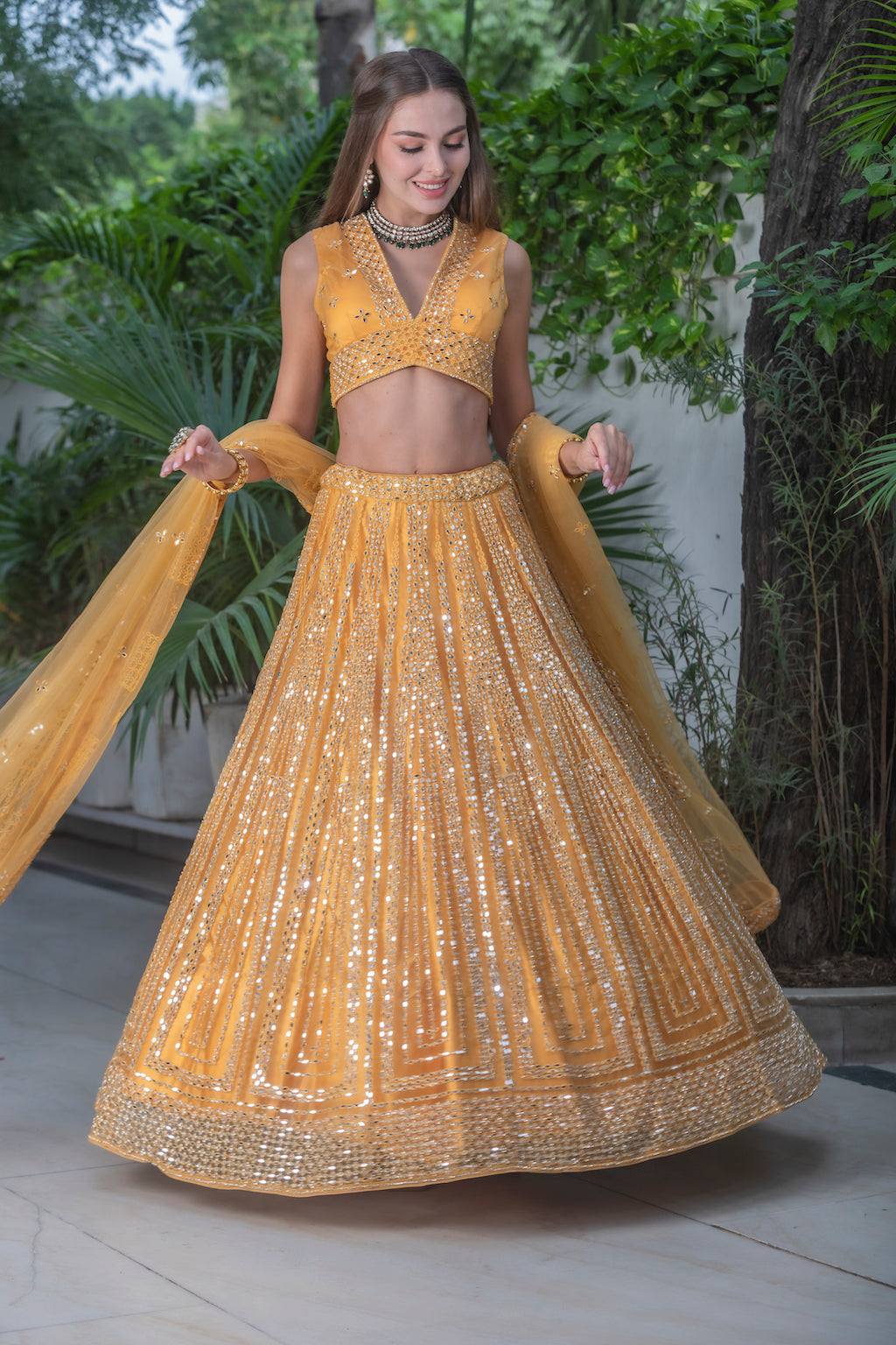 Yellow Lehenga