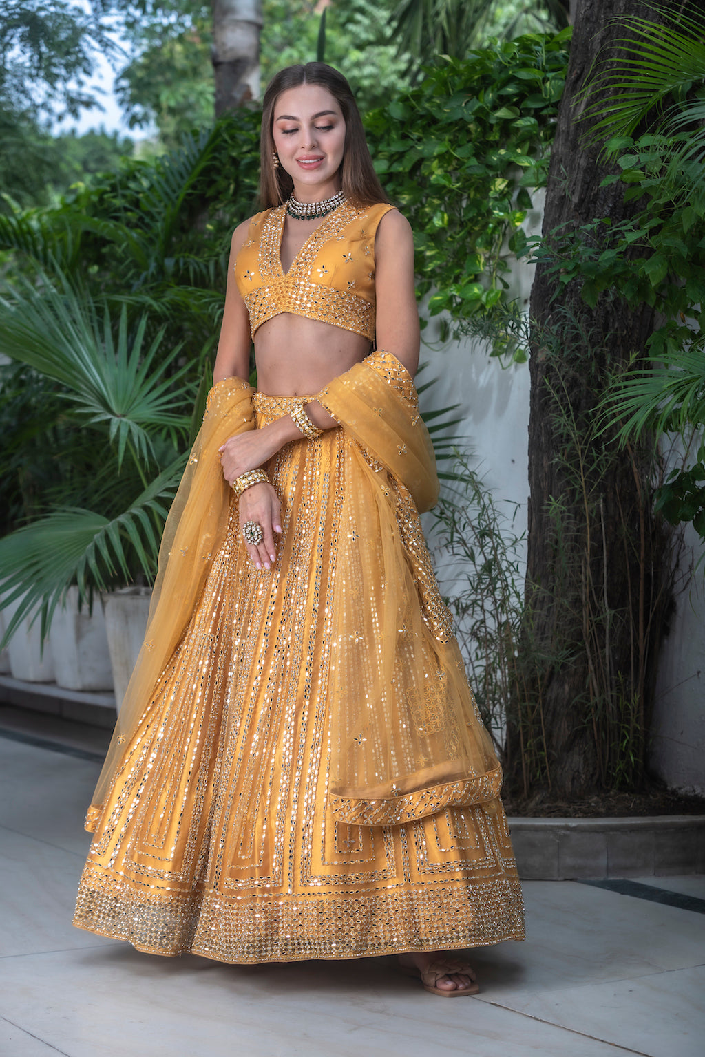 Yellow Lehenga