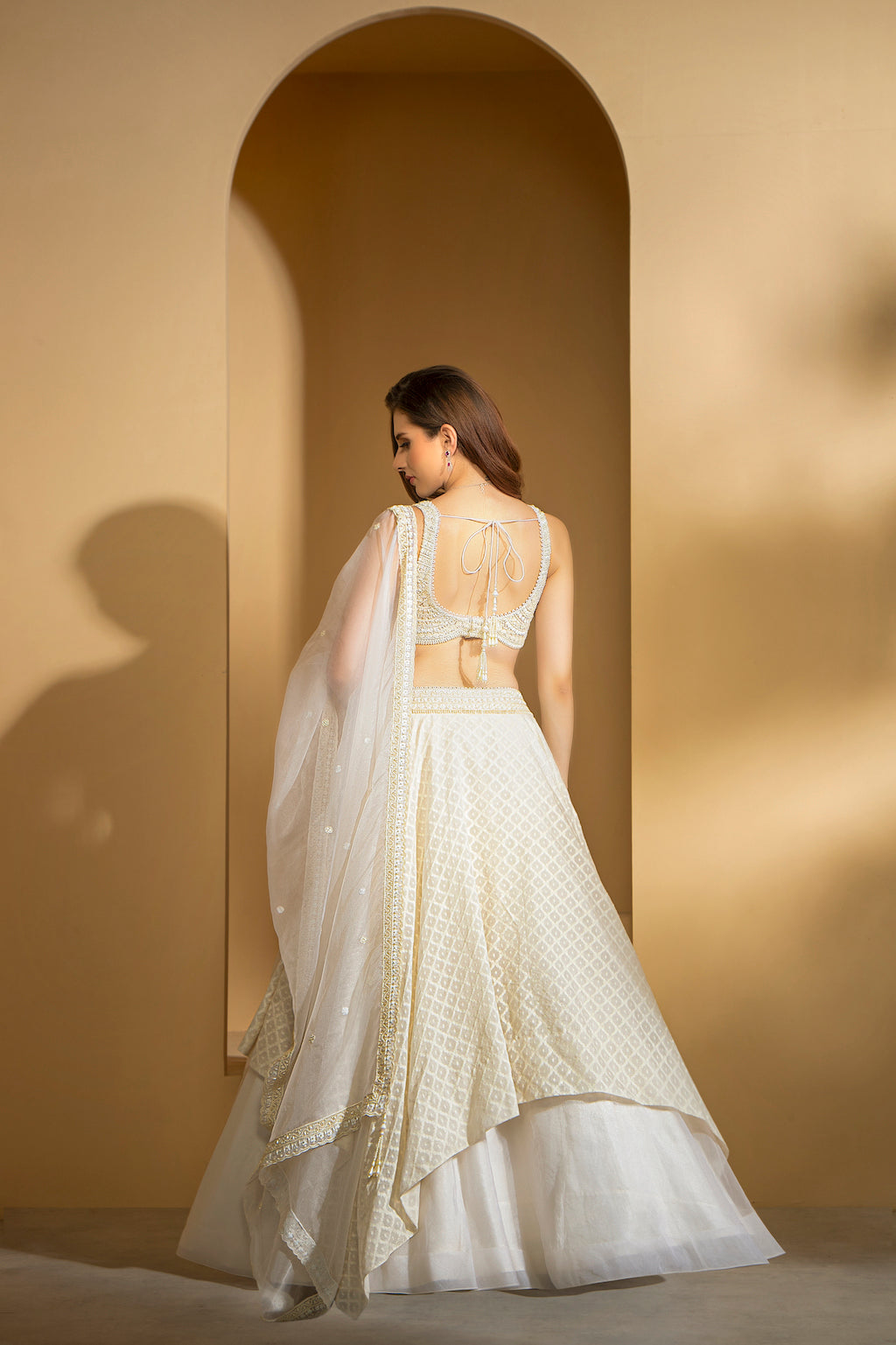 Ivory Skirt and Top