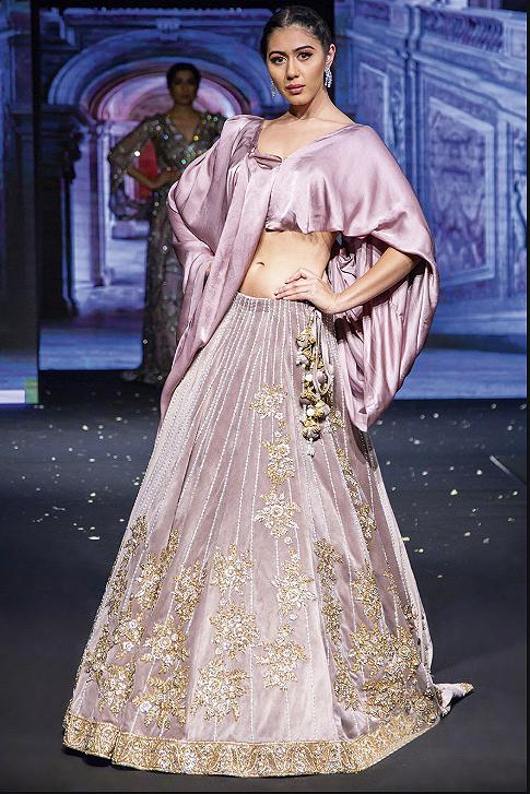 Lilac Velvet Gown