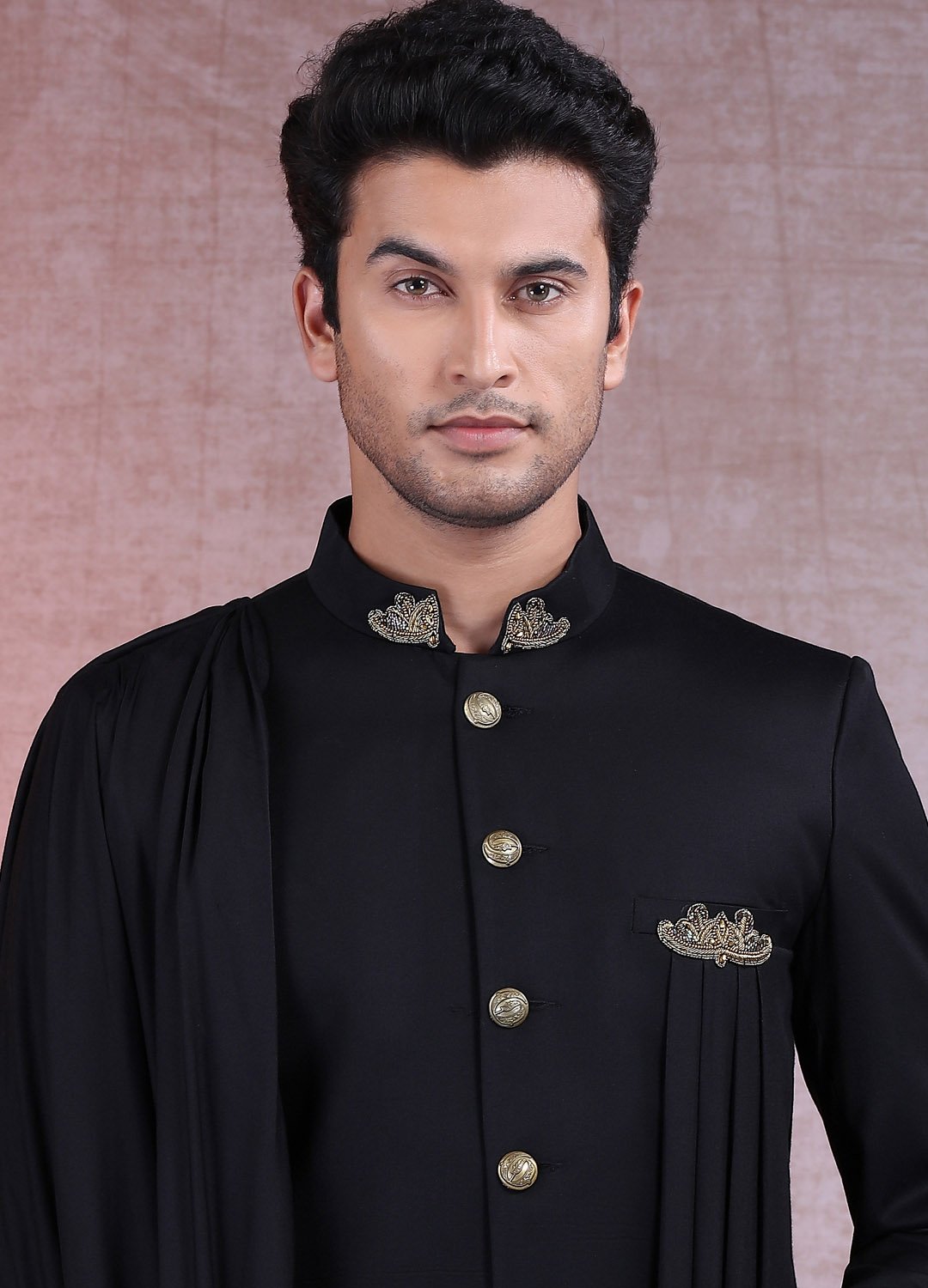 Black Sherwani