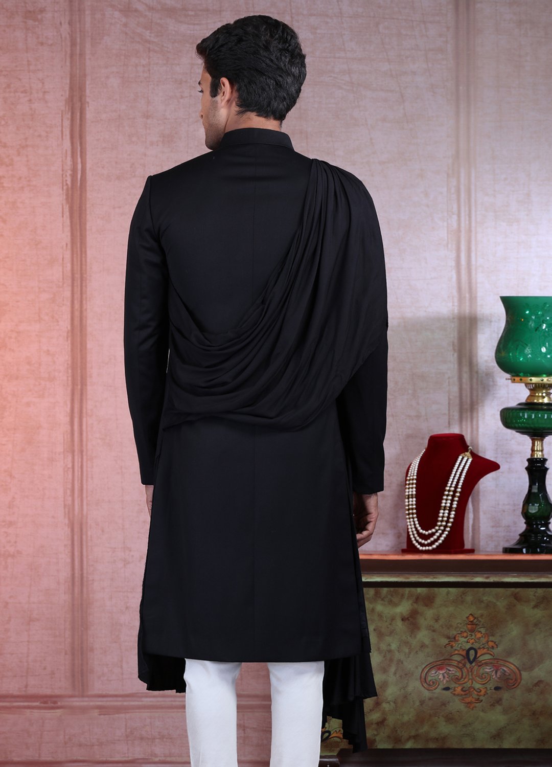 Black Sherwani