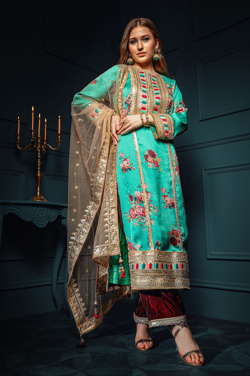 Printed suit with Plazoo