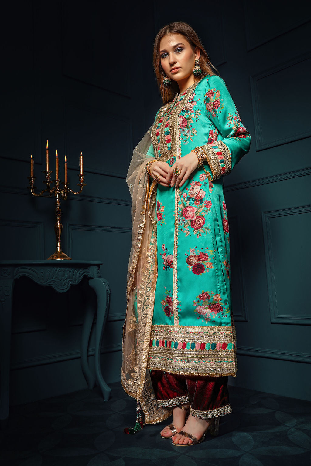 Printed suit with Plazoo