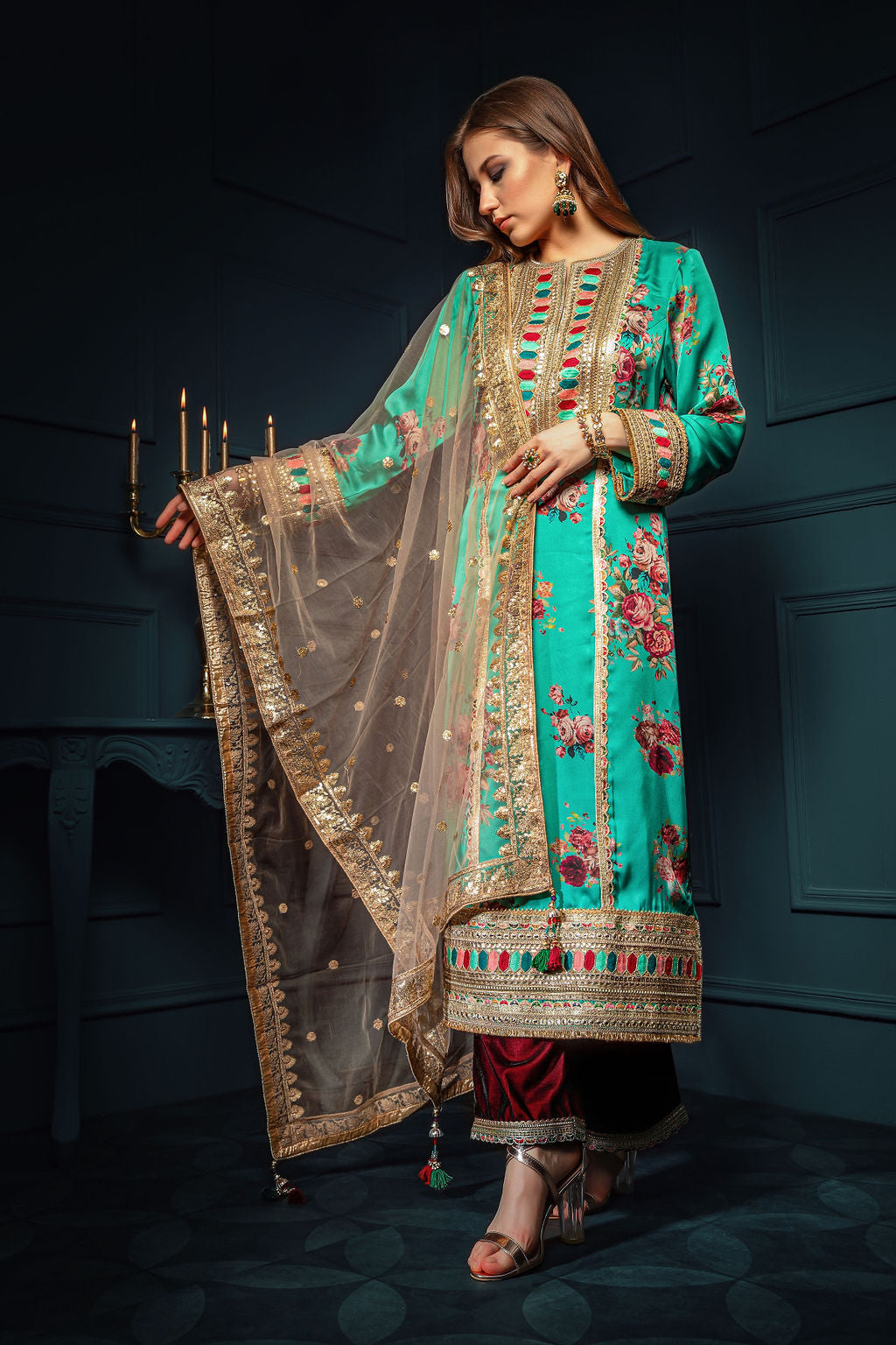 Printed suit with Plazoo
