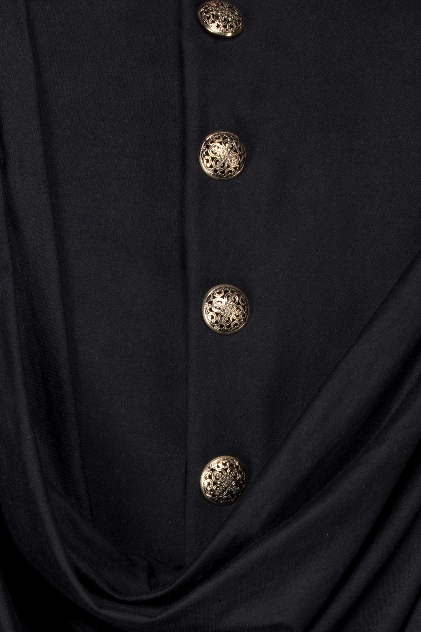Black Colour Chuddidar Sherwani
