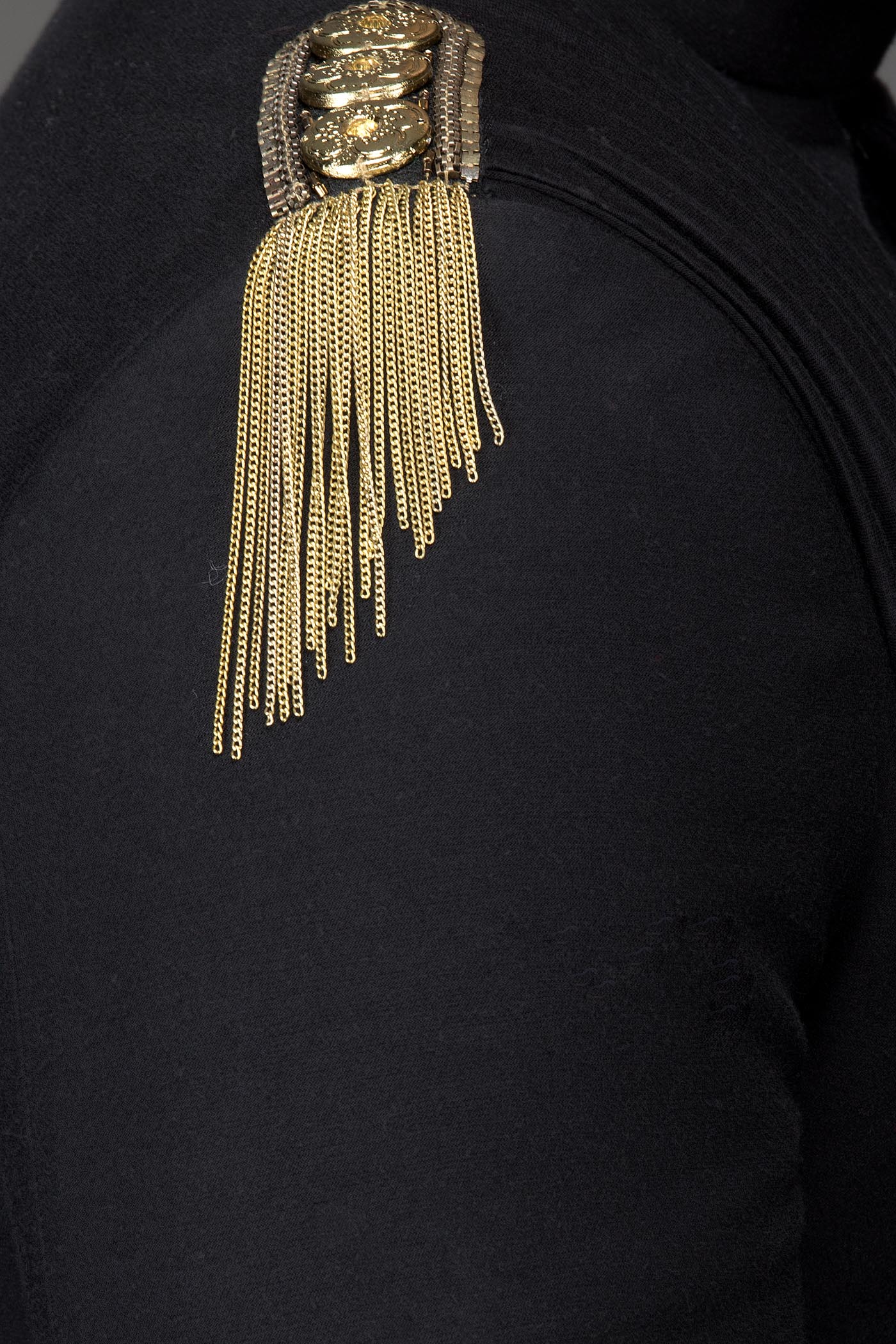 Black Colour Chuddidar Sherwani