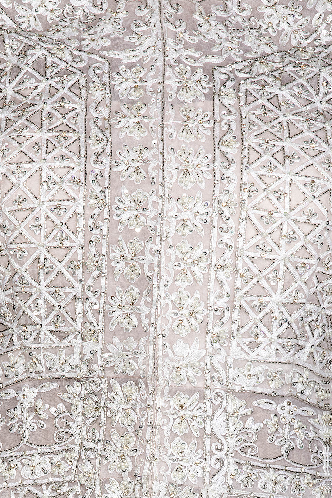 Ivory Colour Peplum Top With Ivory Crepe Pull Up Skirt