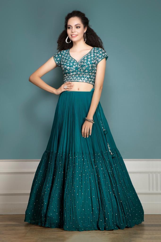 Partywear lehenga