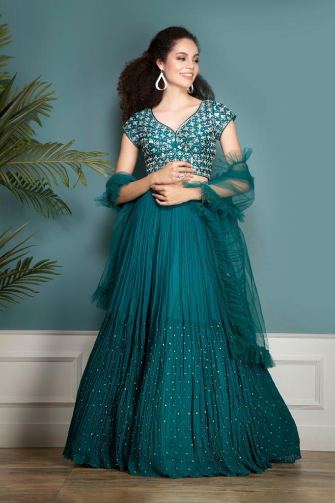 Partywear lehenga