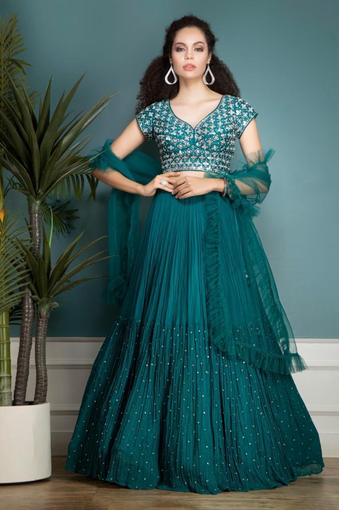 Partywear lehenga