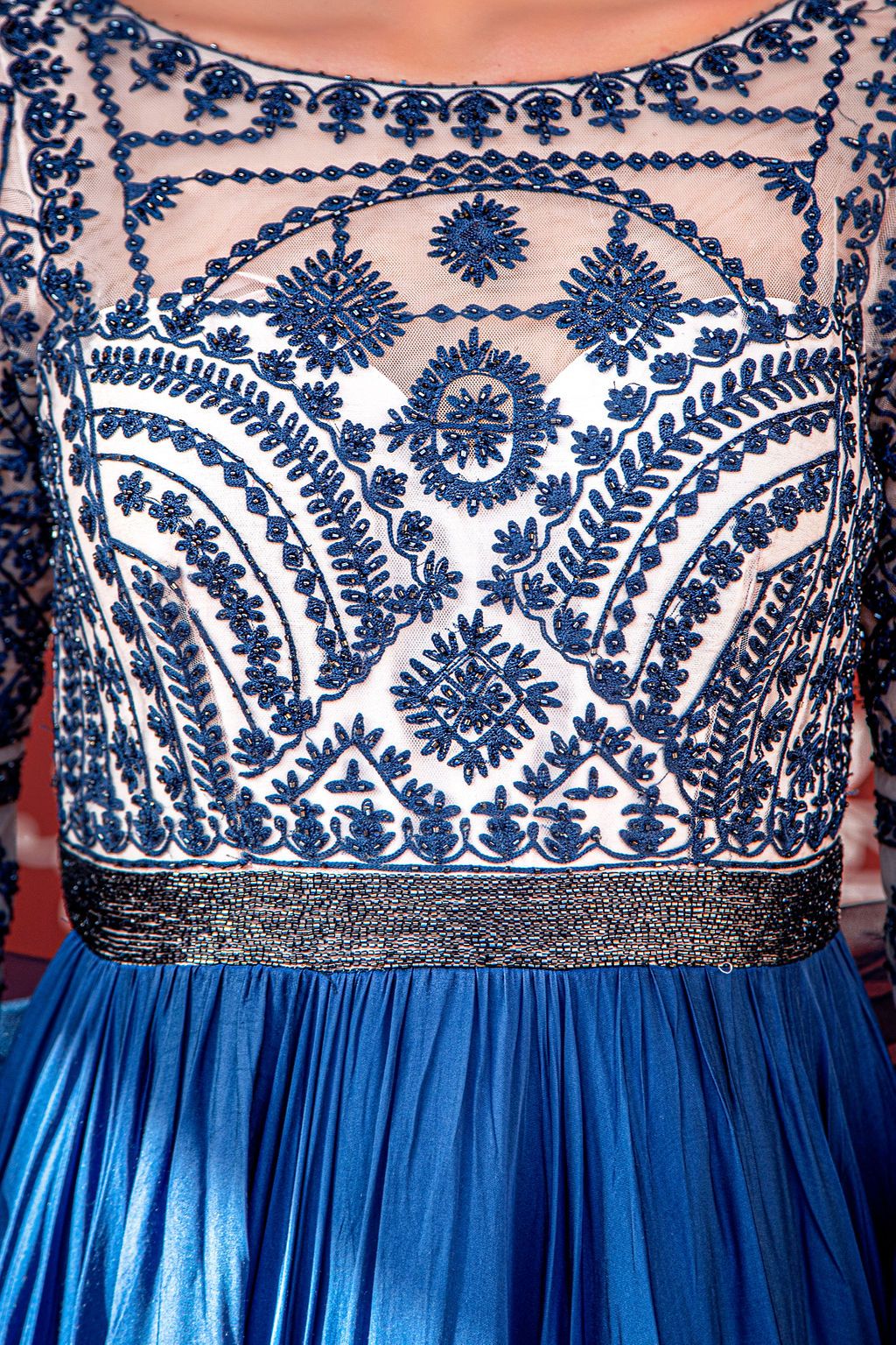 Beautiful ivory blue Dress