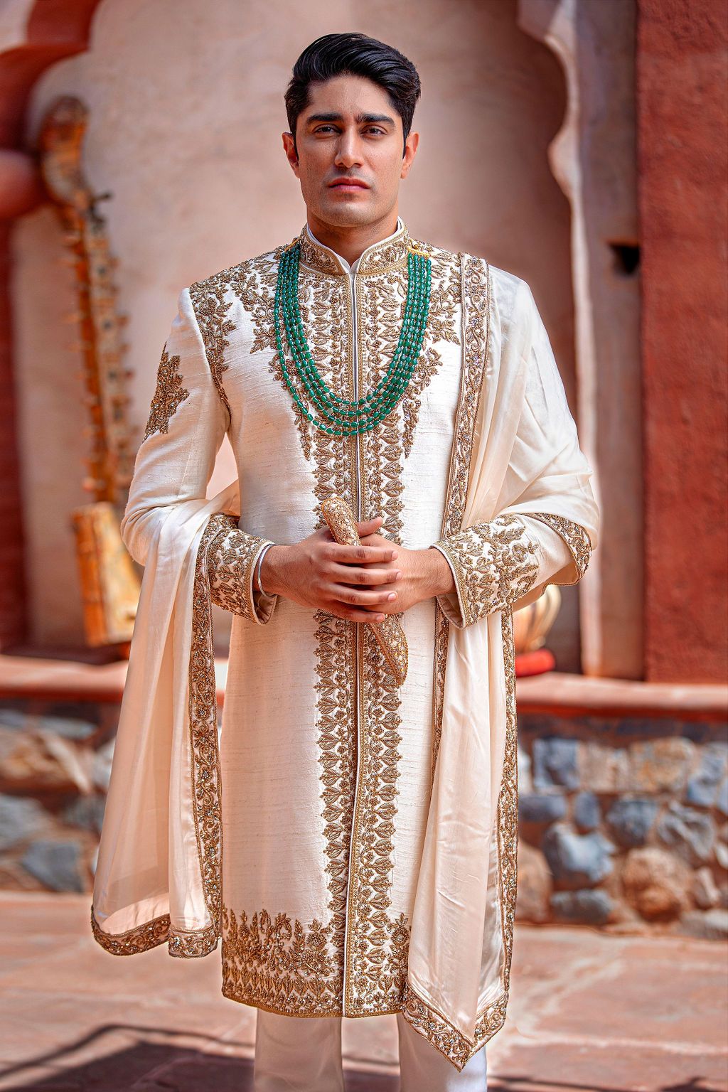 Ivory Sherwani