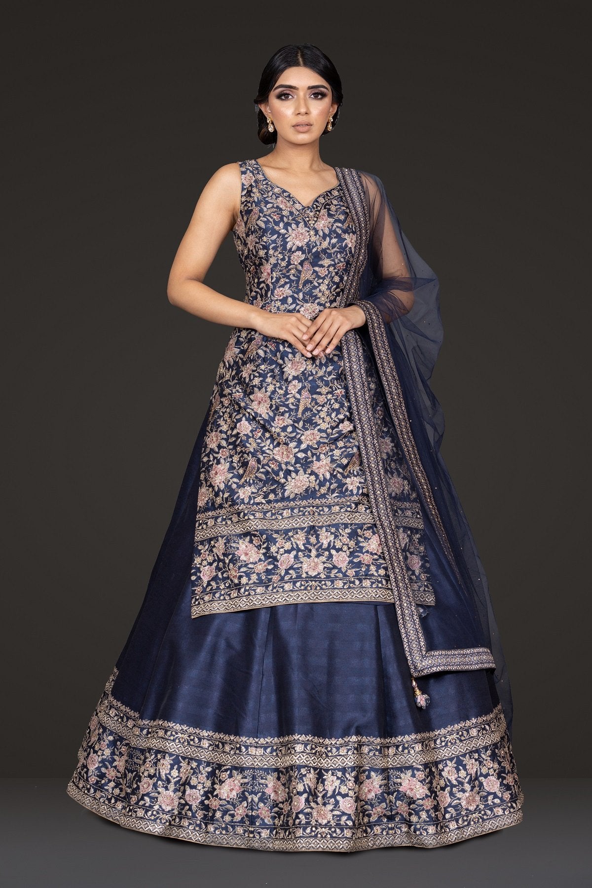 Digital Printed Kameez and Skirt