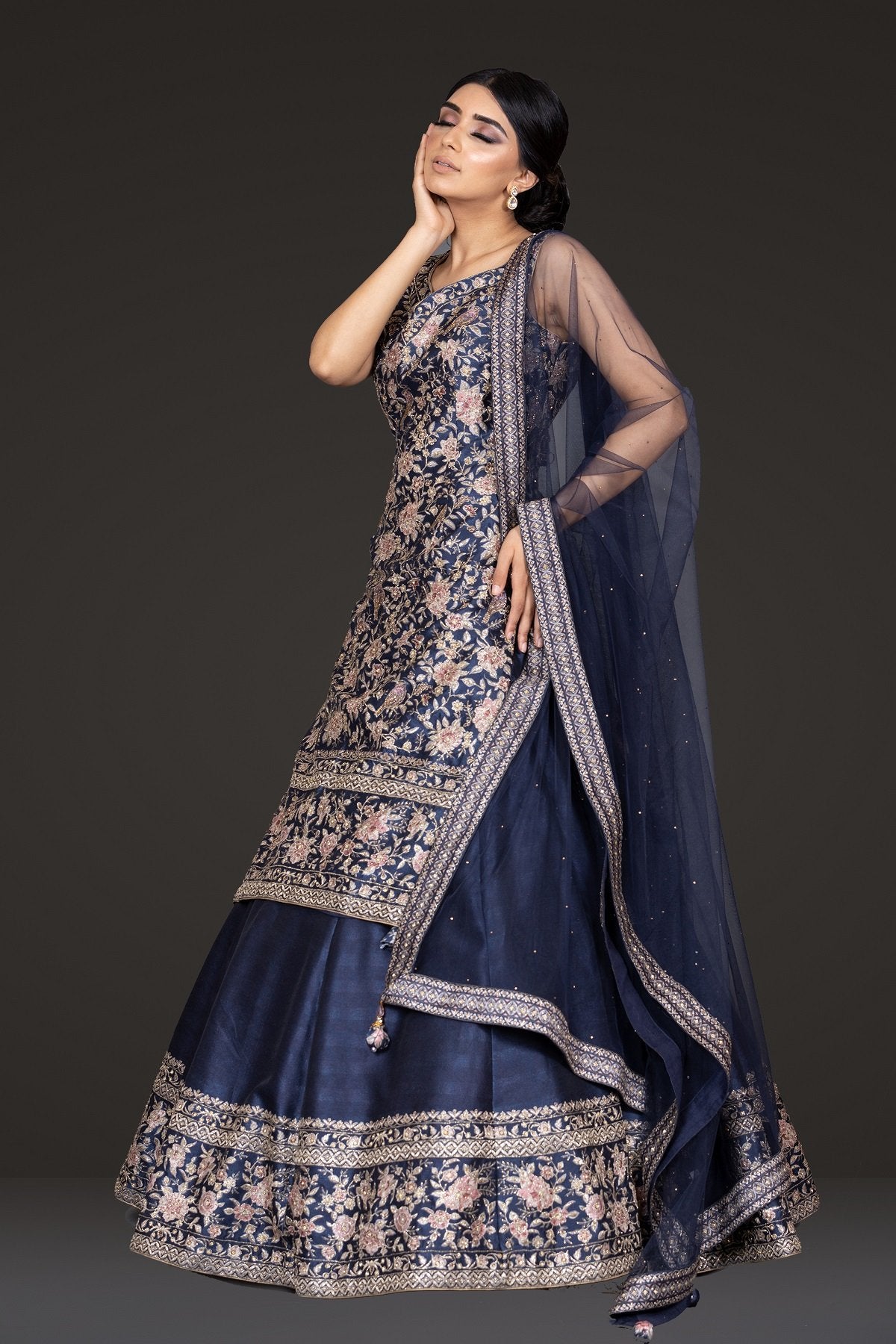 Digital Printed Kameez and Skirt