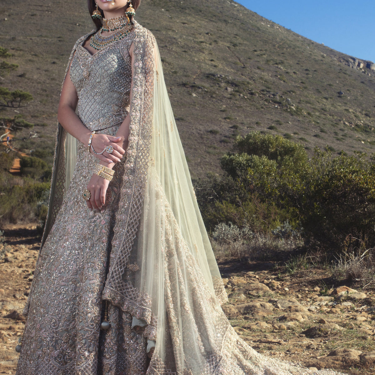 gold asian bridal dress Buy Asian Bridal Outfit in Alluring Gold Color Embroidered LARGE