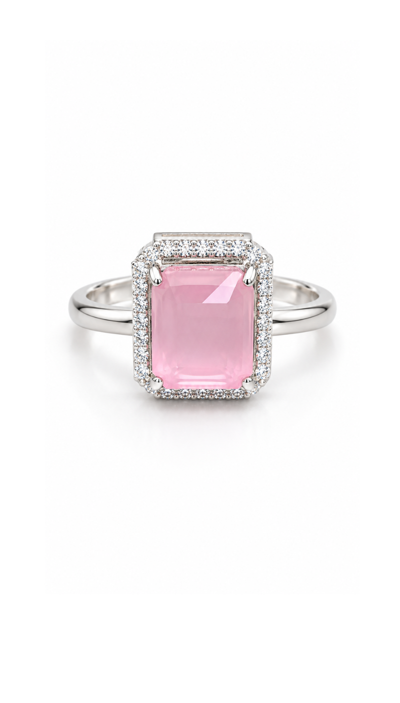 Blush Gemstone Ring
