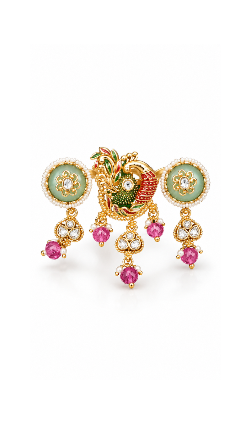 Triple Charm Ring