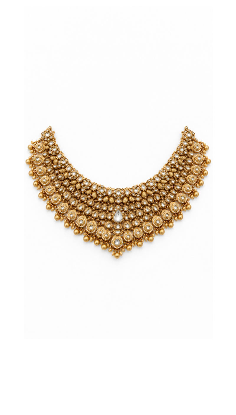 Maharani Polki Bridal Set
