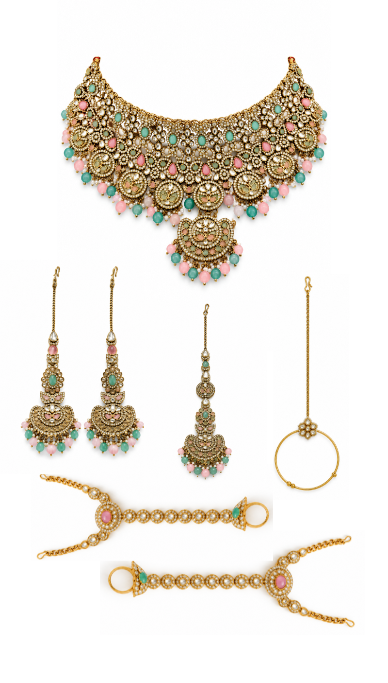Miraquel Pastel Bridal Set