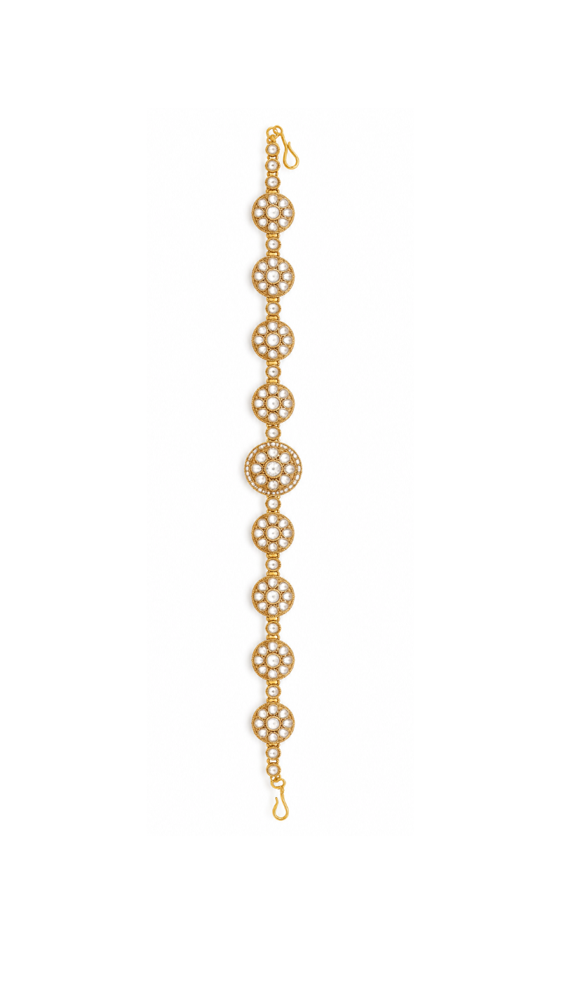 Gold Rajwada Bridal Set
