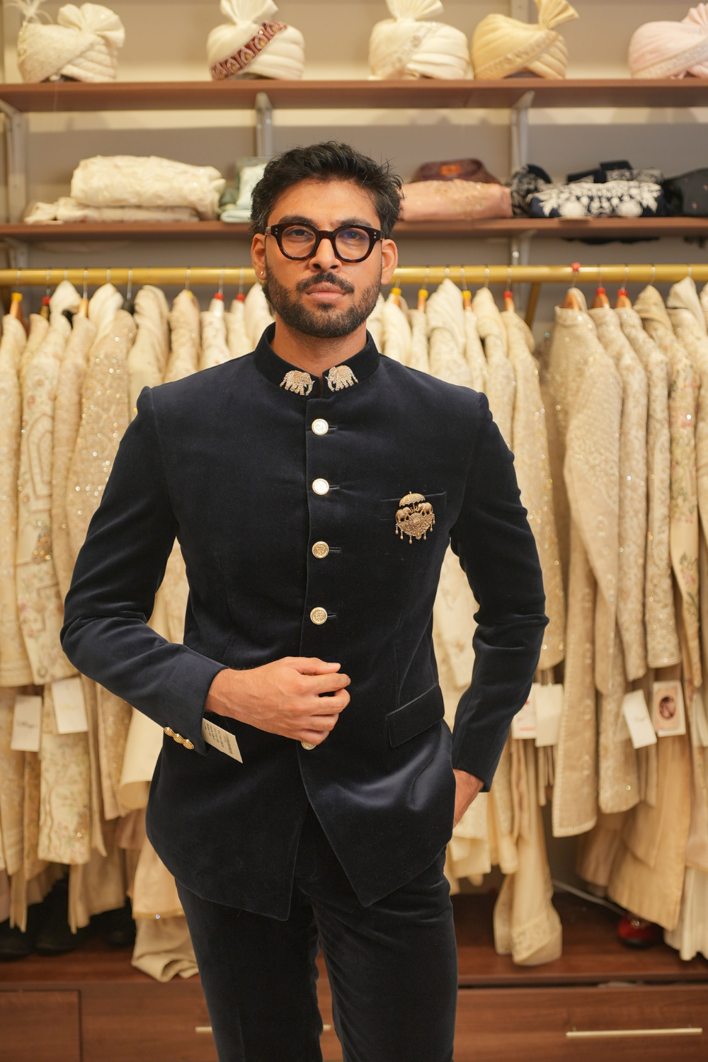 Midnight Luxe Suit