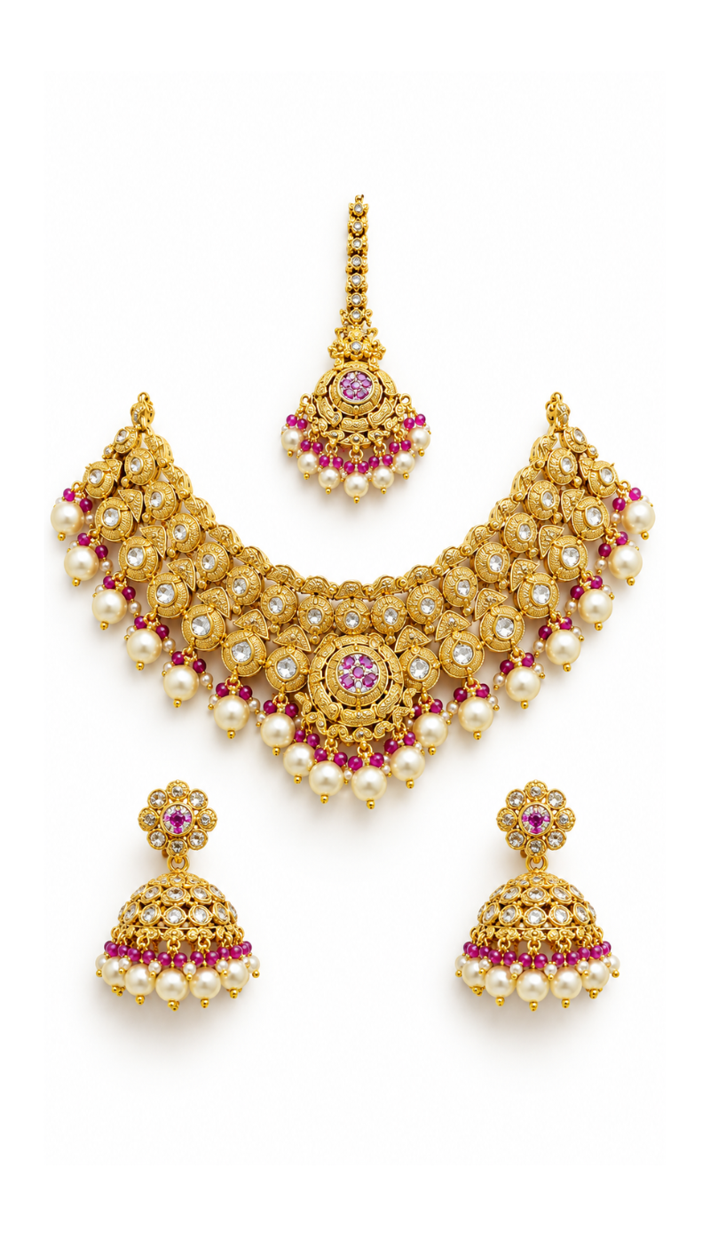 Ruby Zivara Set