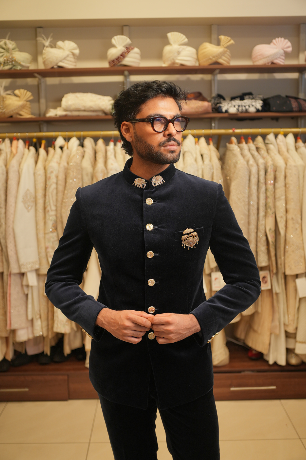 Midnight Luxe Suit